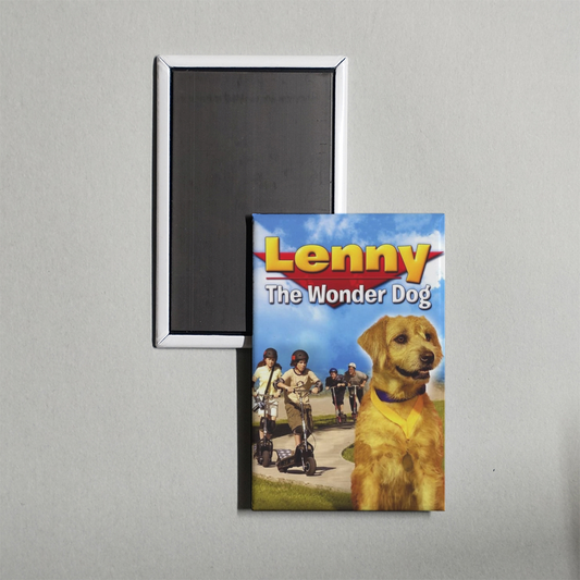 Lenny The Wonder Dog Mini Movie Fridge Magnet