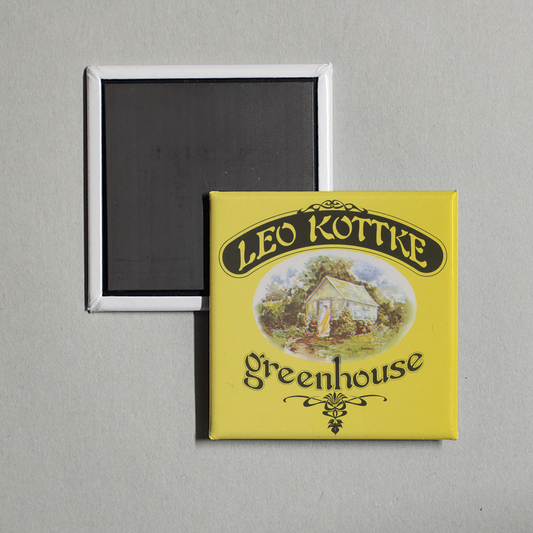 Leo Kottke - Greenhouse Album Cover Fridge Magnet