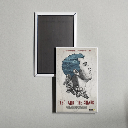Leo and the Shark Mini Movie Fridge Magnet