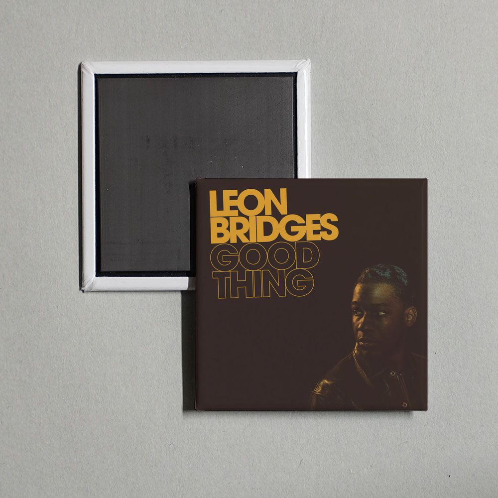 Leon Bridges - Good Thing Album Cover Fridge Magnet