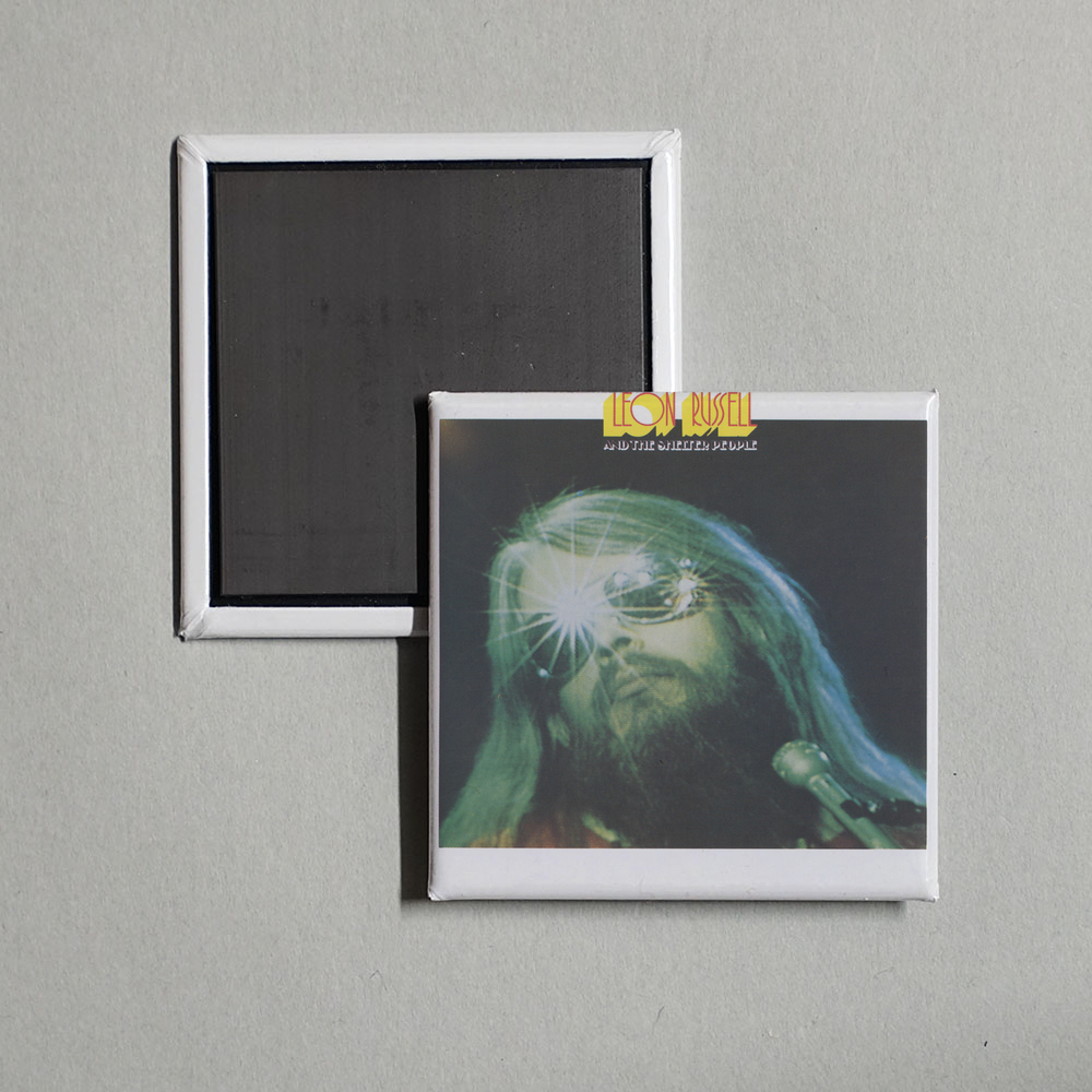 Leon Russell - Leon Russell And The Shelter People (Expanded Edition) Album Cover Fridge Magnet