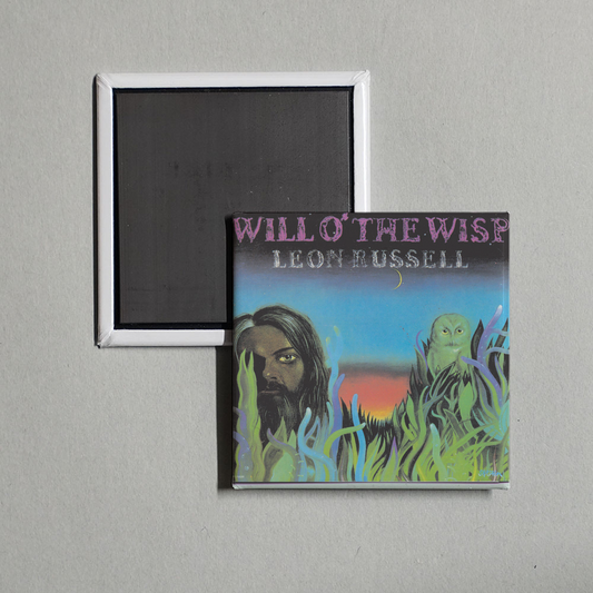 Leon Russell - Will O' The Wisp Album Cover Fridge Magnet