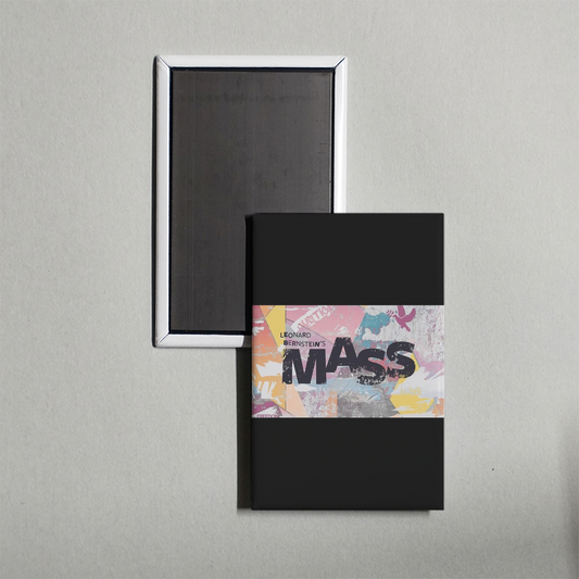Leonard Bernstein's Mass Mini Movie Fridge Magnet