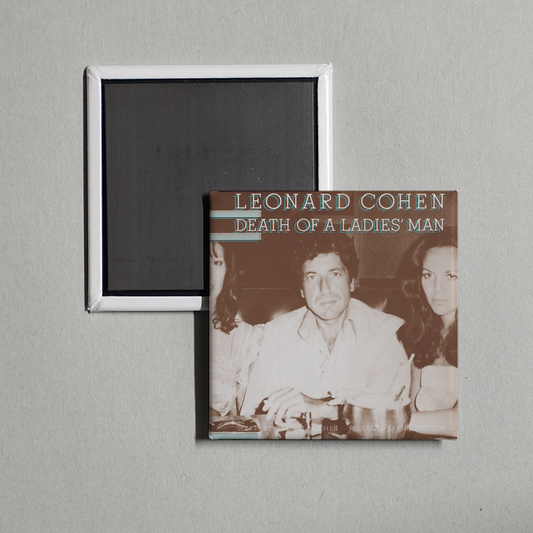 Leonard Cohen - Death Of A Ladies' Man Album Cover Fridge Magnet