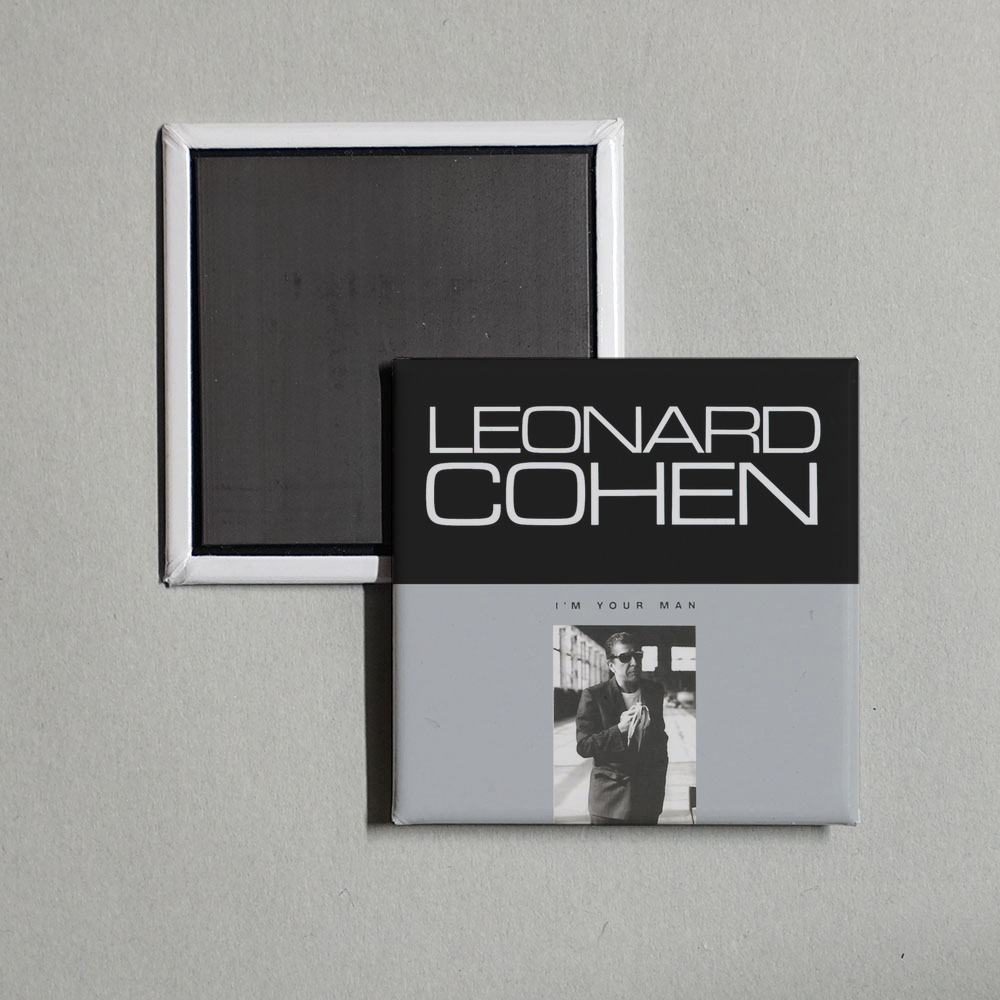 Leonard Cohen - I'm Your Man Album Cover Fridge Magnet