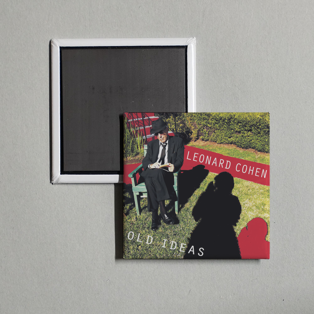Leonard Cohen - Old Ideas Album Cover Fridge Magnet