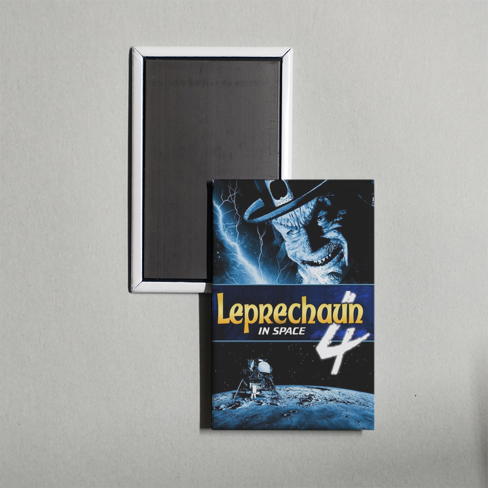Leprechaun 4 In Space Mini Movie Fridge Magnet