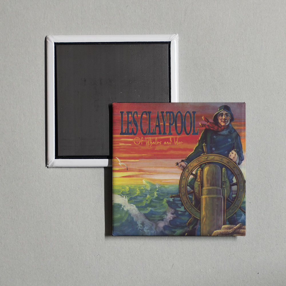 Les Claypool - Of Whales and Woe Album Cover Fridge Magnet