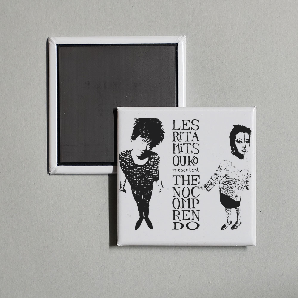 Les Rita Mitsouko - The No Comprendo Album Cover Fridge Magnet