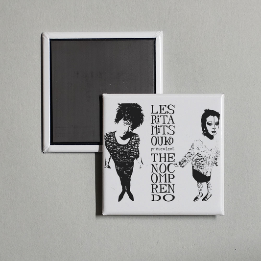 Les Rita Mitsouko - The No Comprendo Album Cover Fridge Magnet
