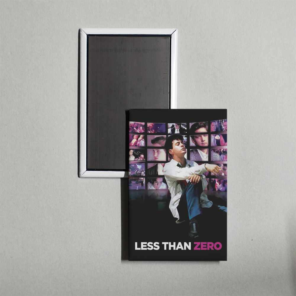 Less Than Zero Mini Movie Fridge Magnet