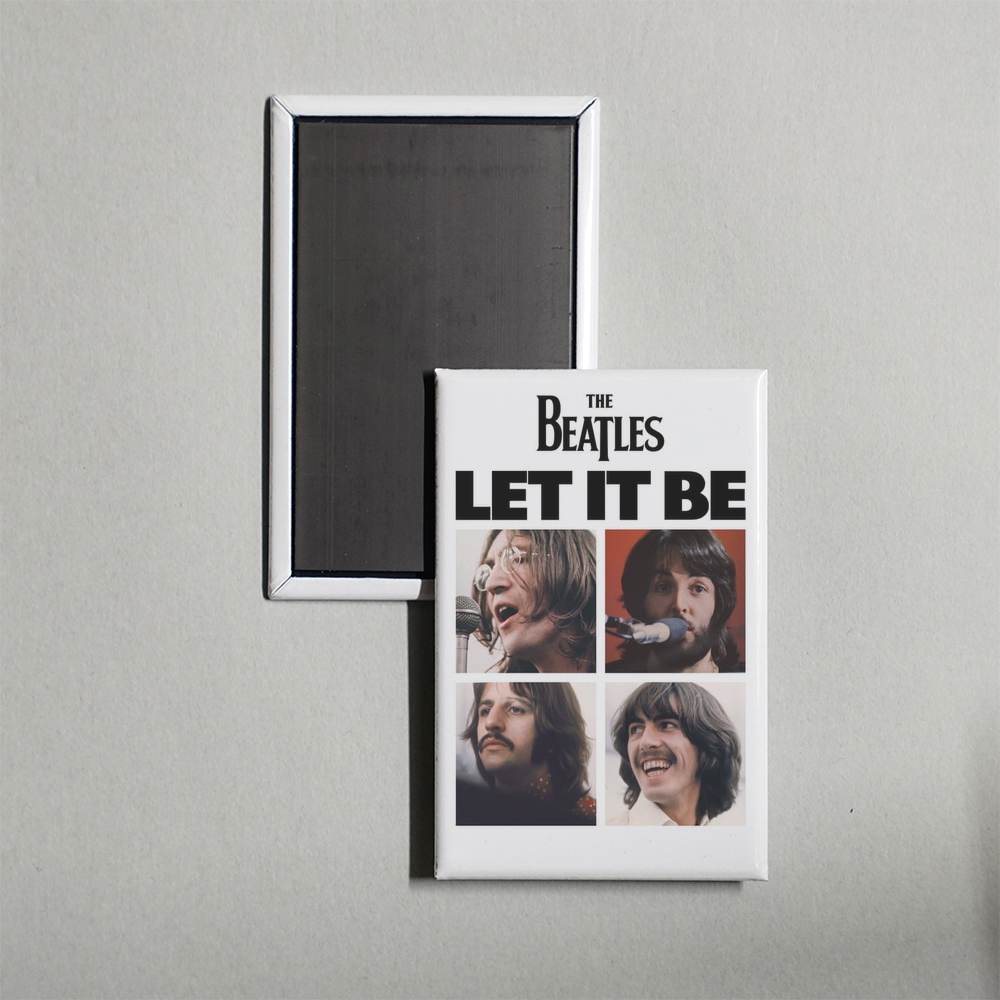 Let It Be Mini Movie Fridge Magnet