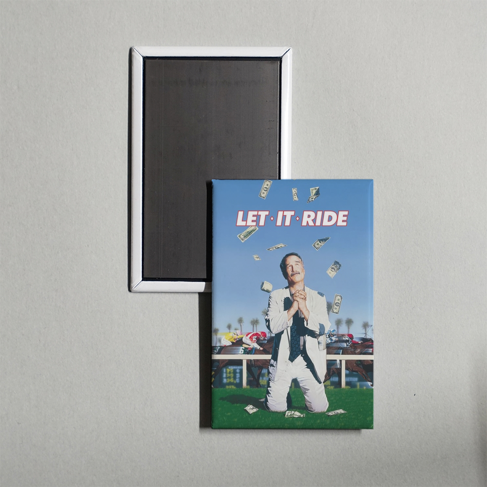 Let It Ride Mini Movie Fridge Magnet