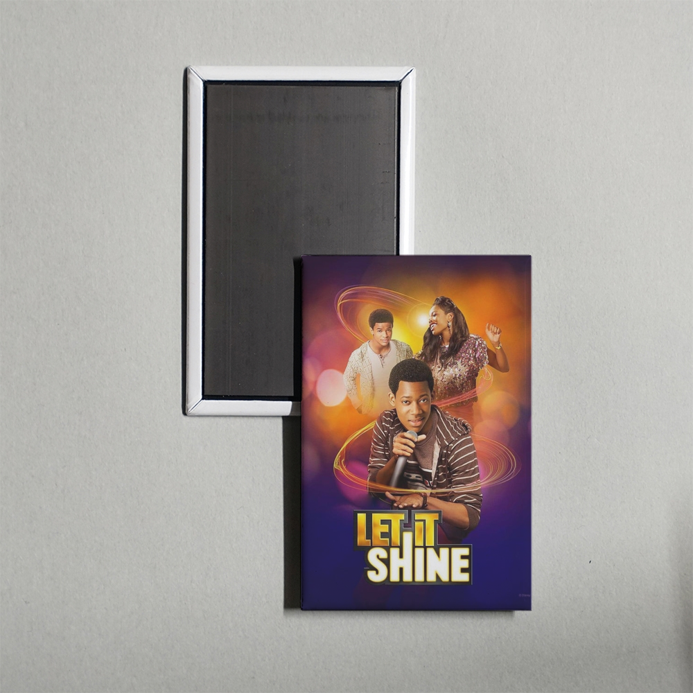 Let It Shine Mini Movie Fridge Magnet