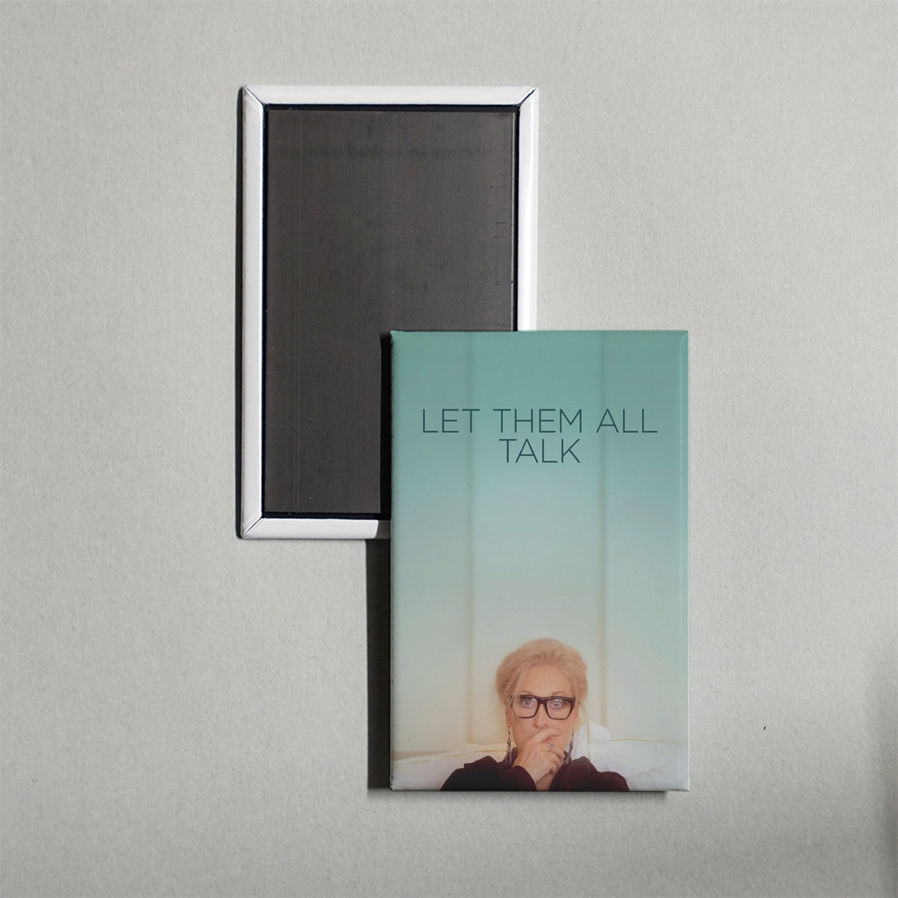 Let Them All Talk Mini Movie Fridge Magnet