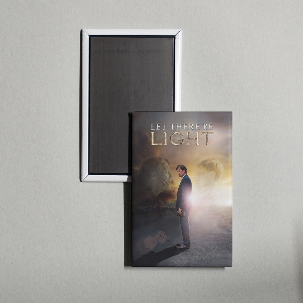 Let There Be Light Mini Movie Fridge Magnet