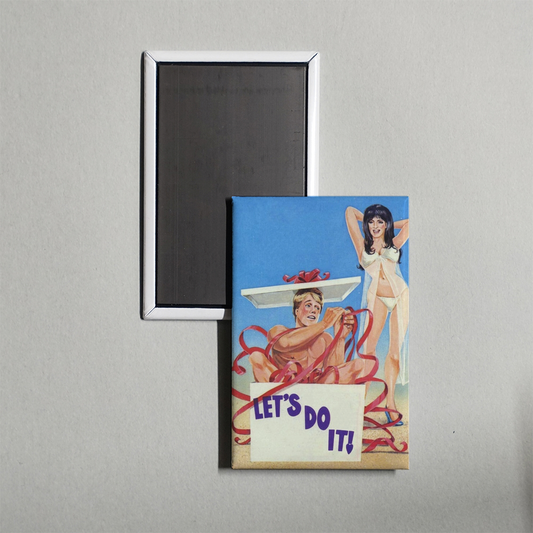 Let's Do It! Mini Movie Fridge Magnet