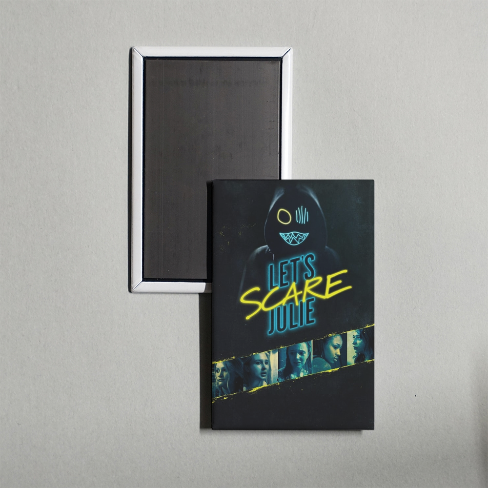 Let's Scare Julie Mini Movie Fridge Magnet