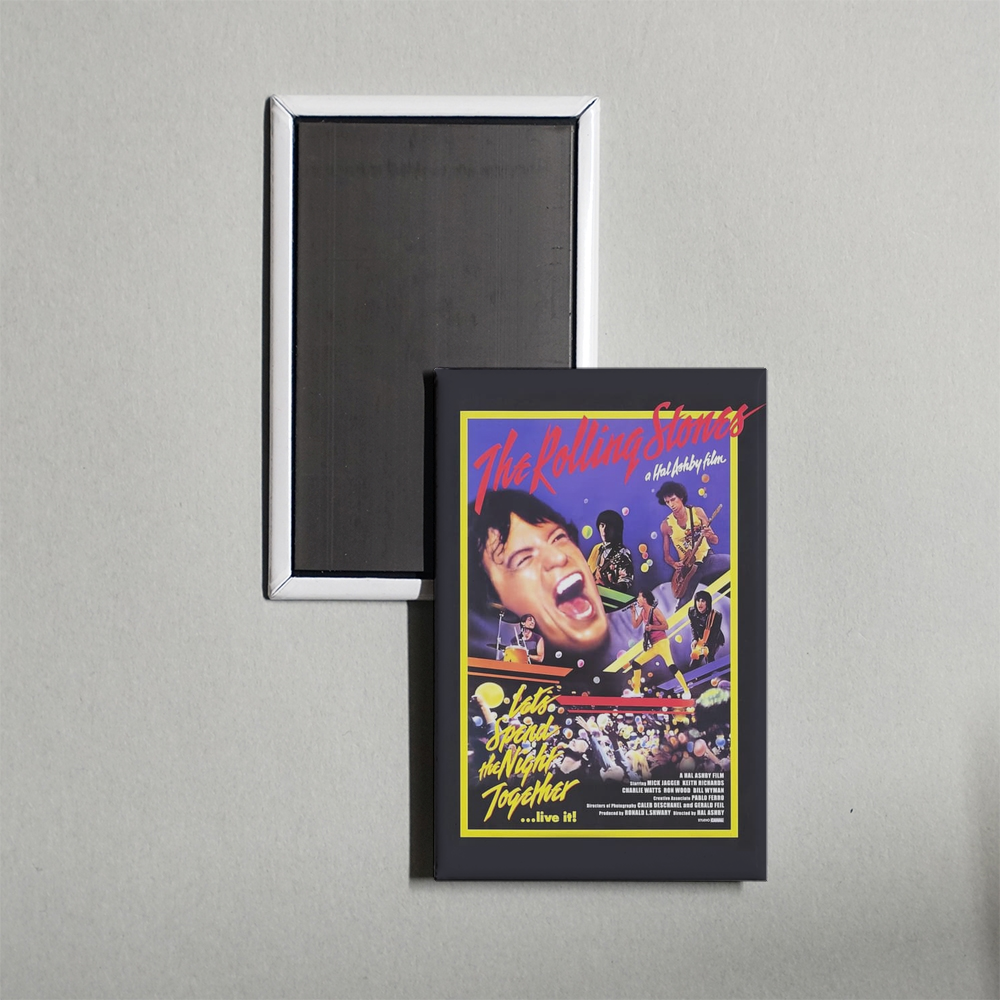 Let's Spend the Night Together Mini Movie Fridge Magnet