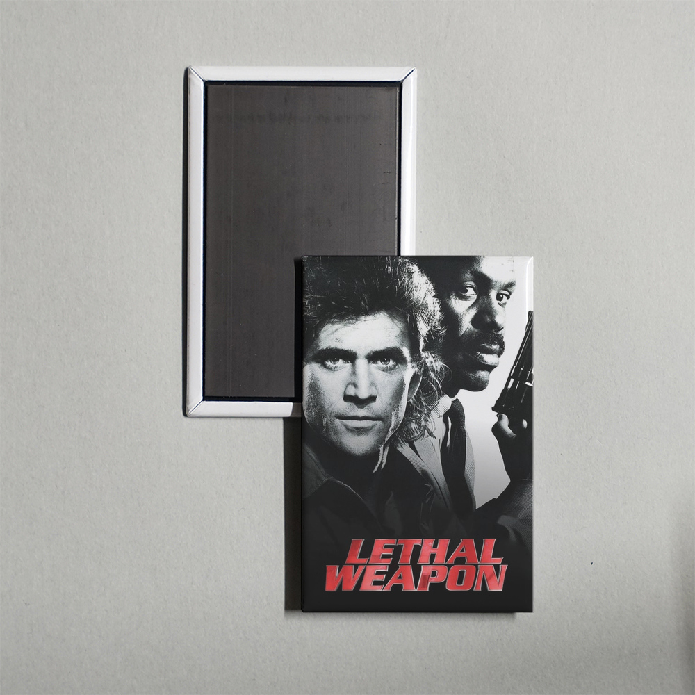 Lethal Weapon Mini Movie Fridge Magnet