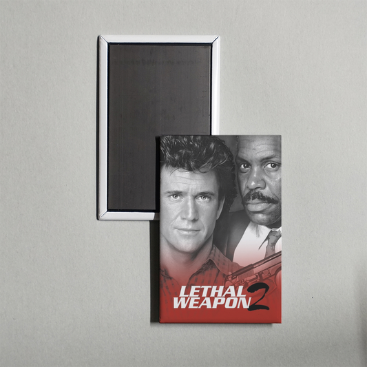 Lethal Weapon 2 Mini Movie Fridge Magnet