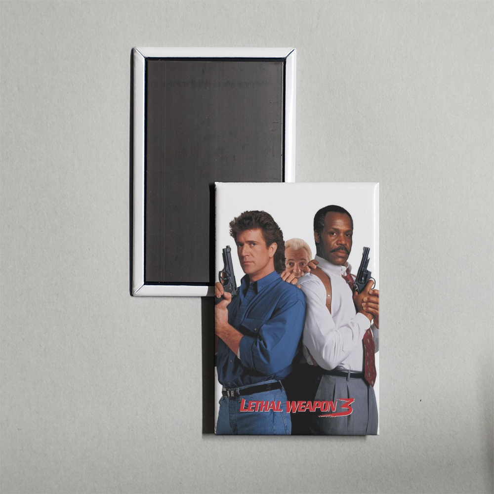 Lethal Weapon 3 Mini Movie Fridge Magnet