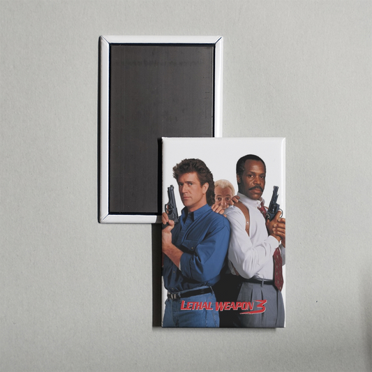 Lethal Weapon 3 Mini Movie Fridge Magnet