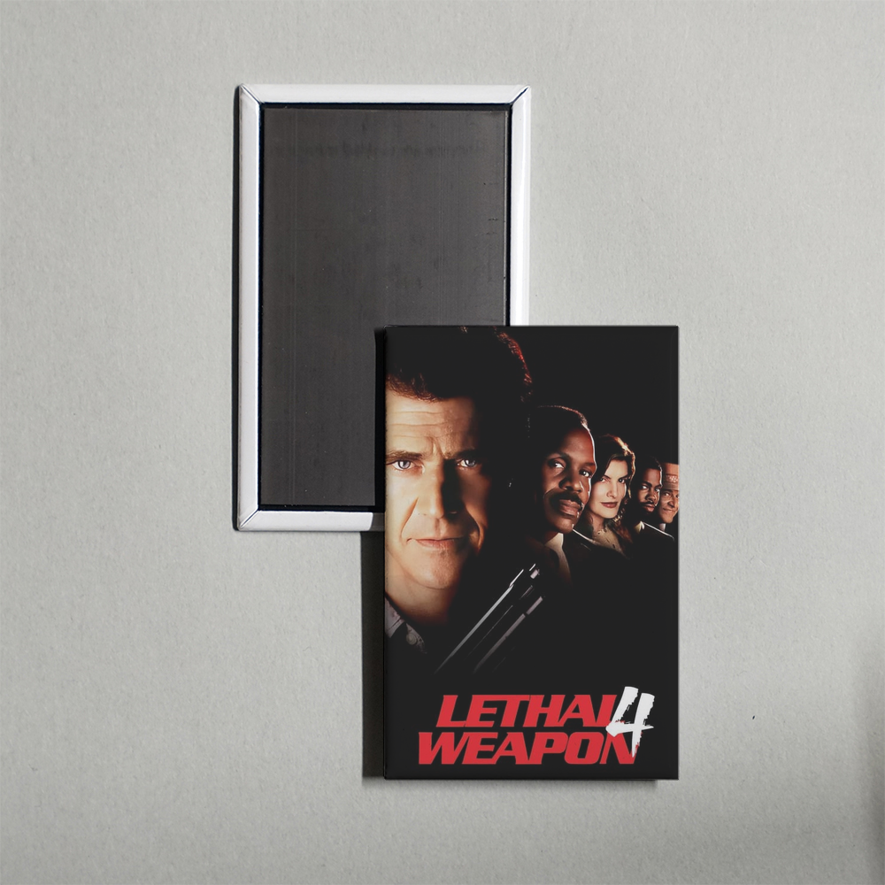 Lethal Weapon 4 Mini Movie Fridge Magnet