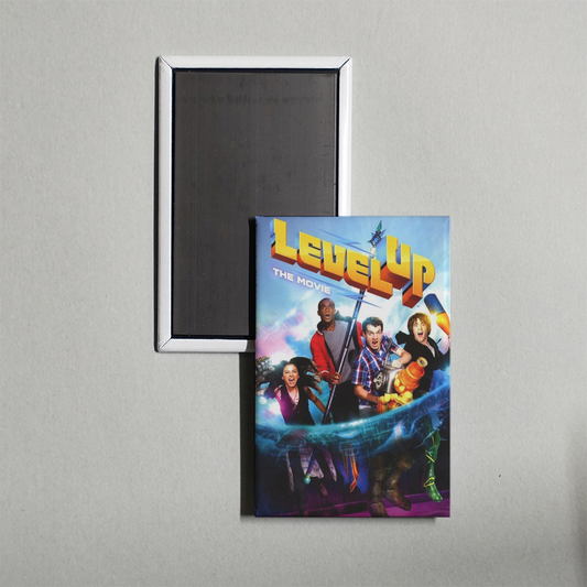 Level Up Mini Movie Fridge Magnet