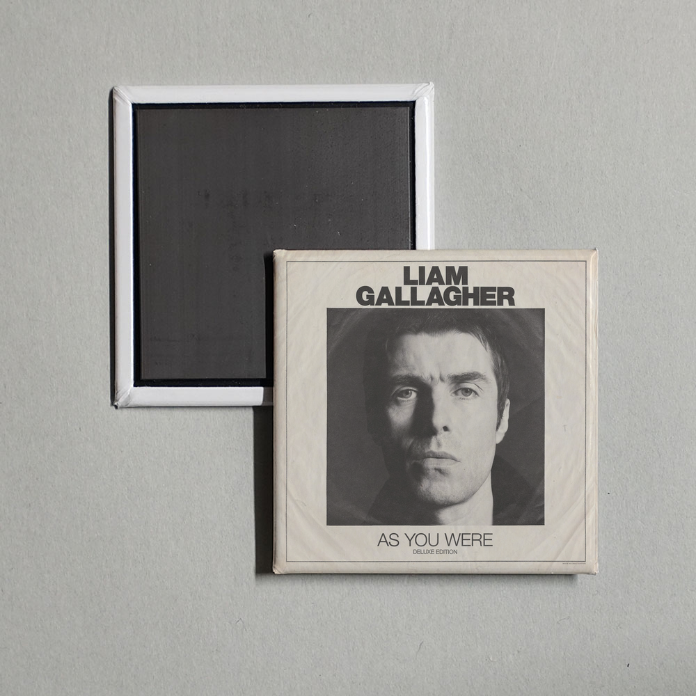 Liam Gallagher - As You Were (Deluxe Edition) Album Cover Fridge Magnet