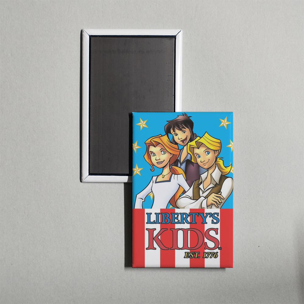 Liberty's Kids TV Show Fridge Magnet