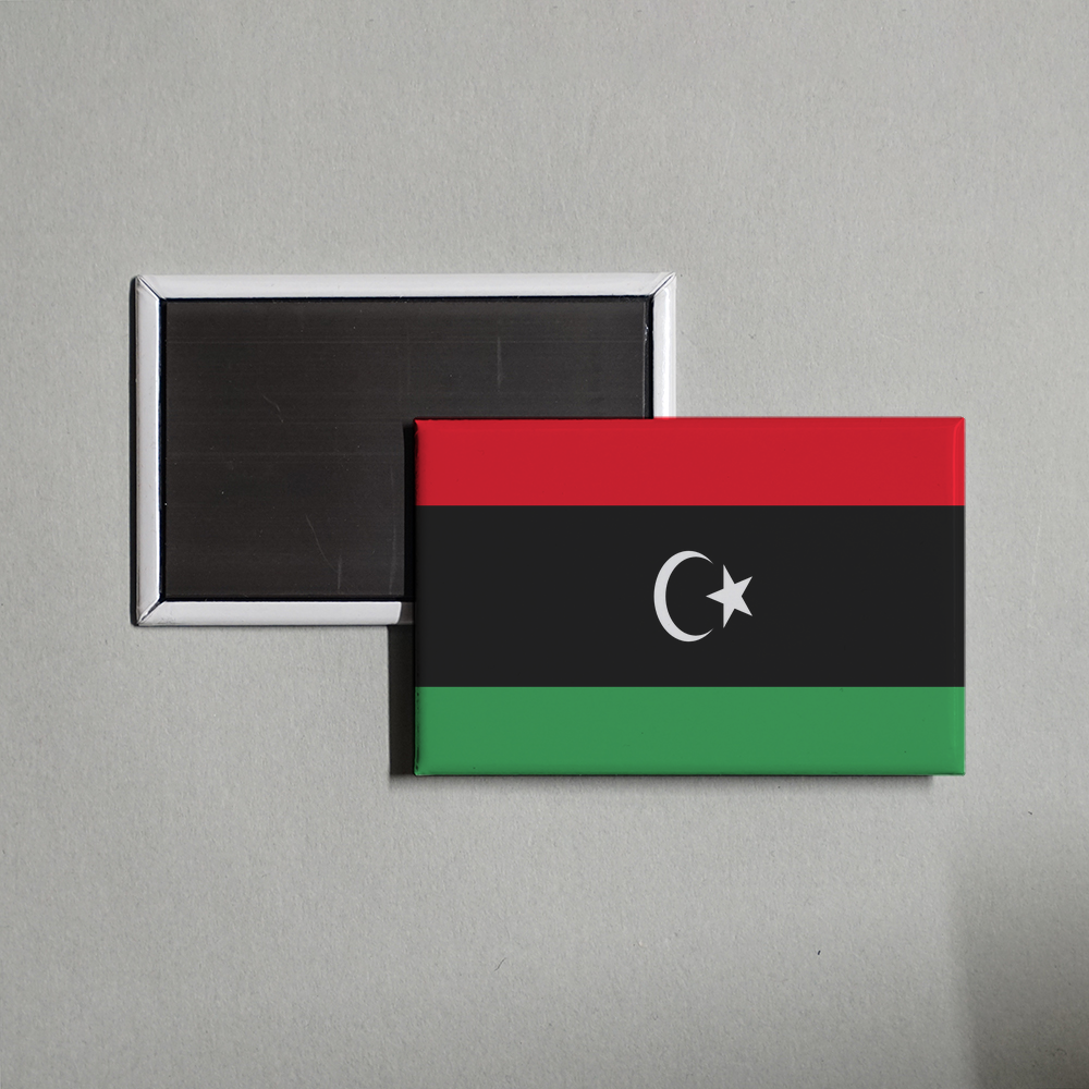 Libya Flag Fridge Magnet