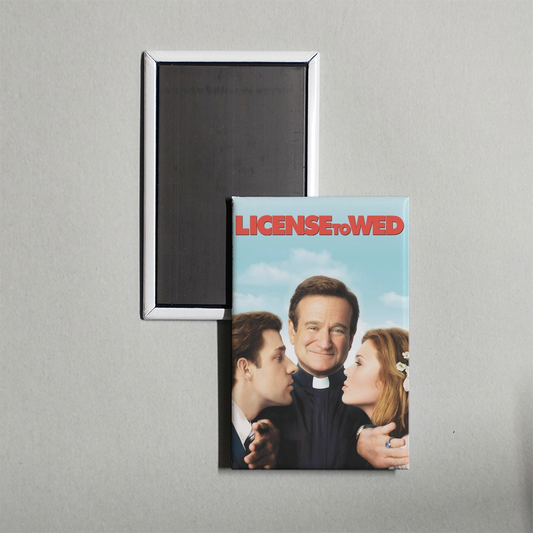 License to Wed Mini Movie Fridge Magnet