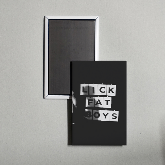 Lick Fat Boys Mini Movie Fridge Magnet