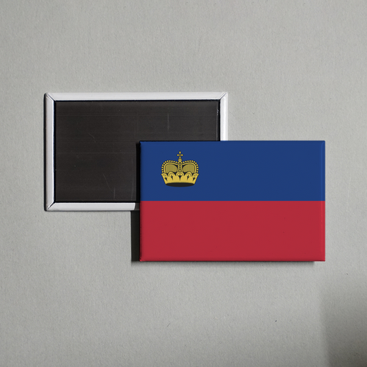 Liechtenstein Flag Fridge Magnet