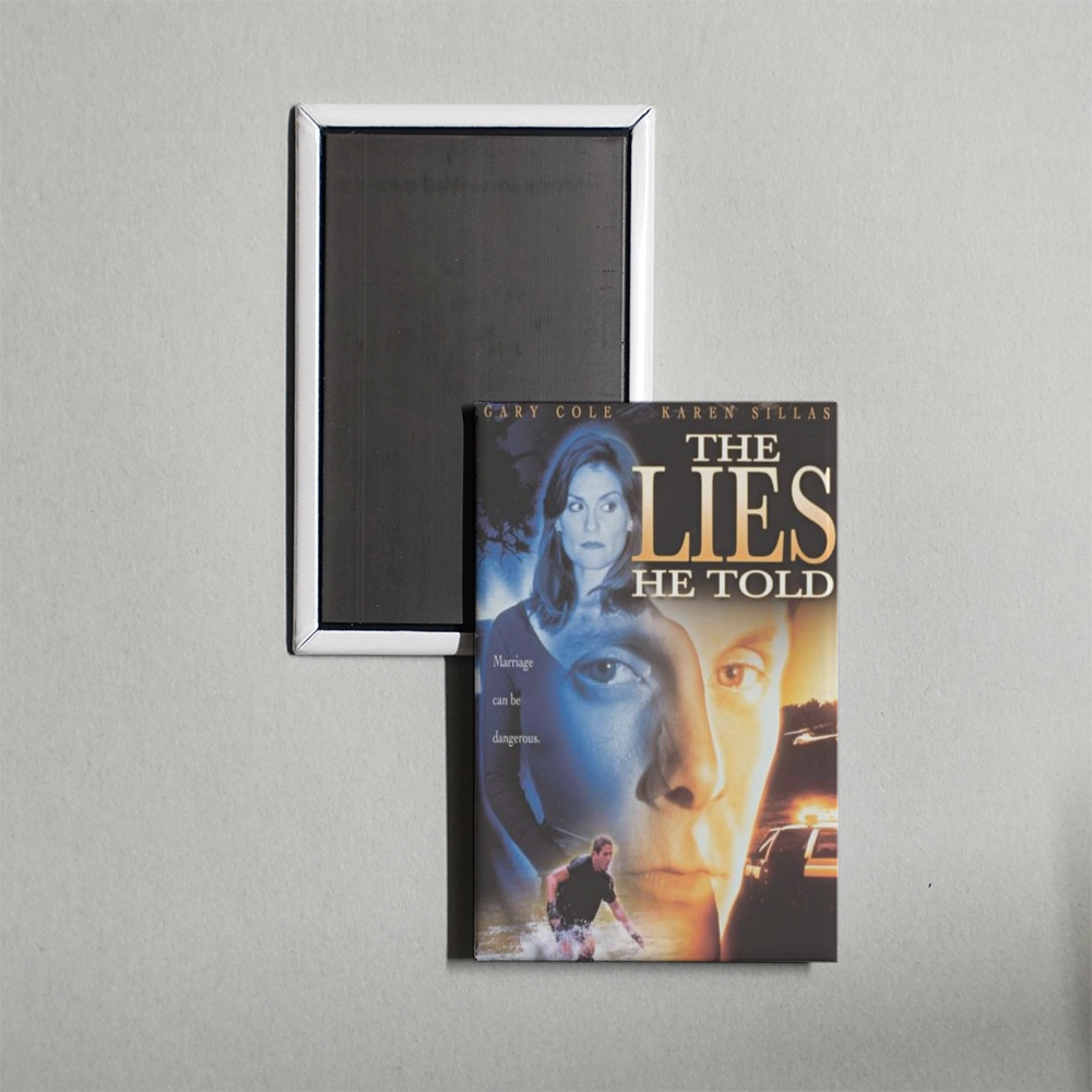 Lies He Told Mini Movie Fridge Magnet
