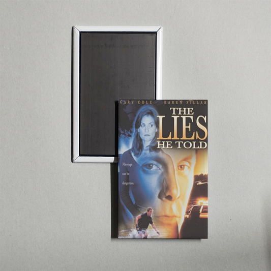 Lies He Told Mini Movie Fridge Magnet