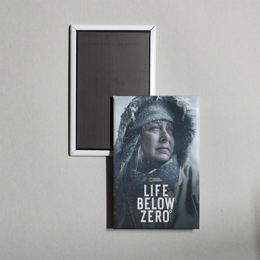 Life Below Zero TV Show Fridge Magnet