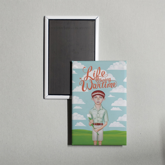 Life During Wartime Mini Movie Fridge Magnet