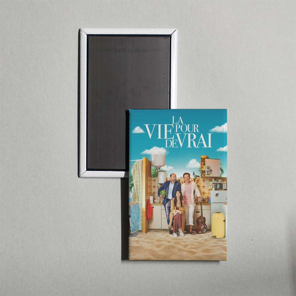 Life For Real Mini Movie Fridge Magnet