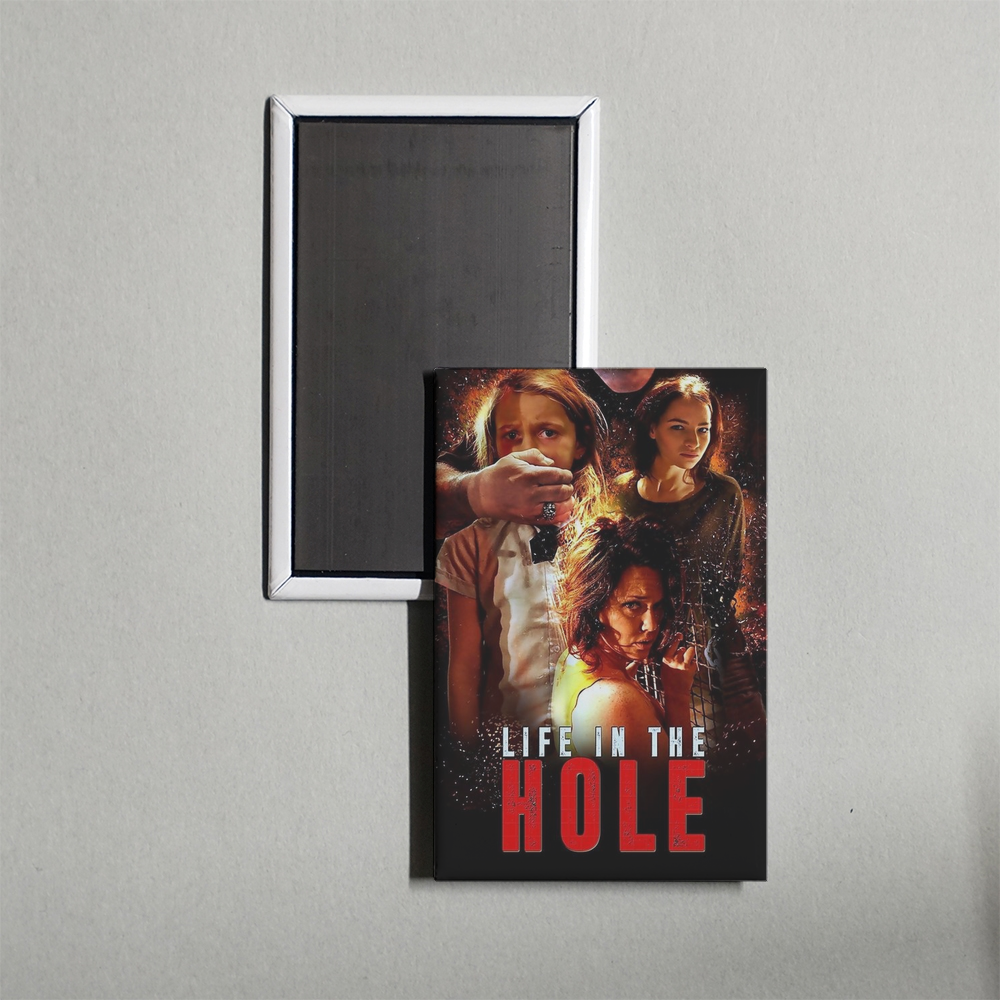 Life In The Hole Mini Movie Fridge Magnet