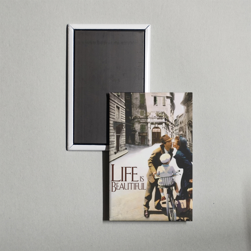 Life Is Beautiful Mini Movie Fridge Magnet