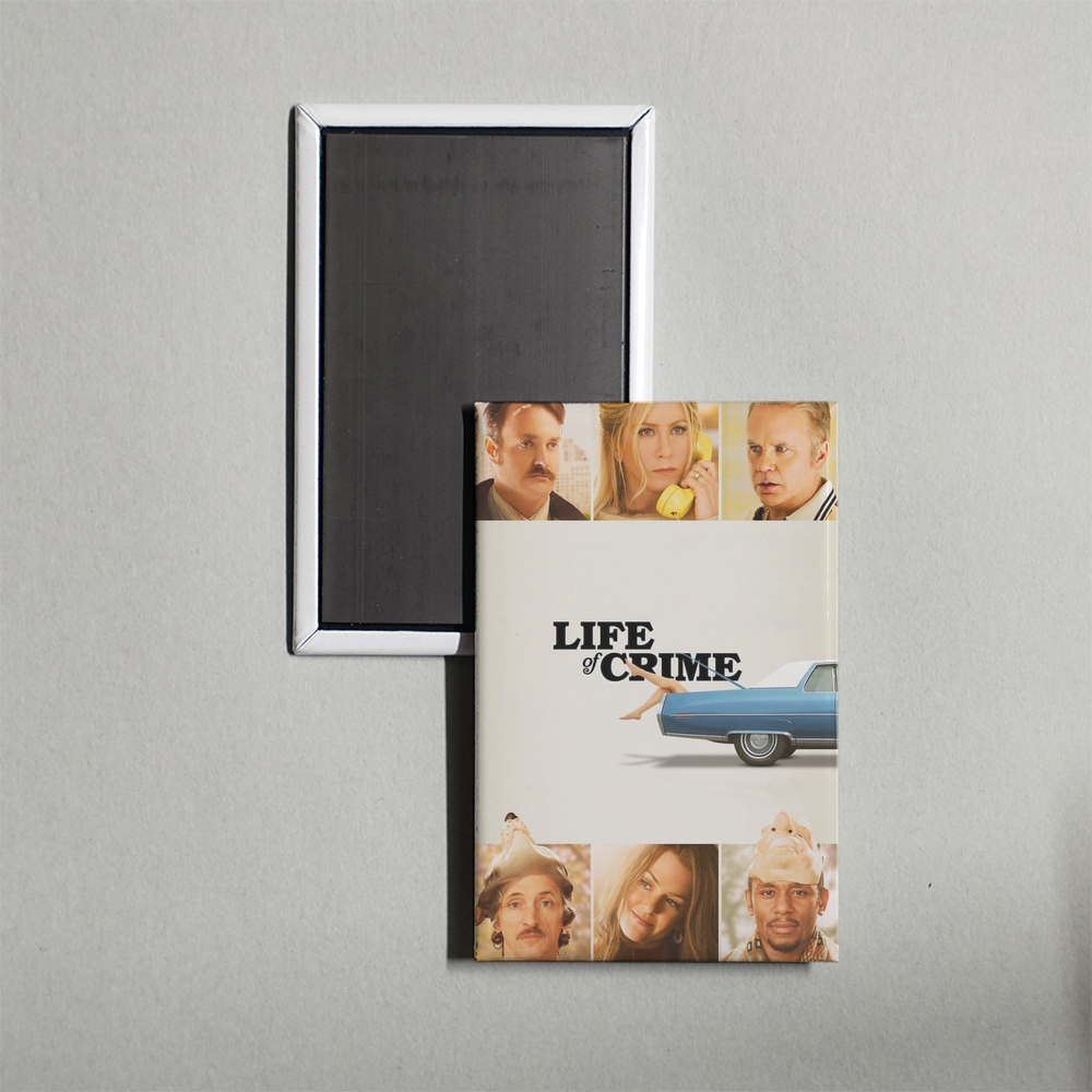 Life of Crime Mini Movie Fridge Magnet