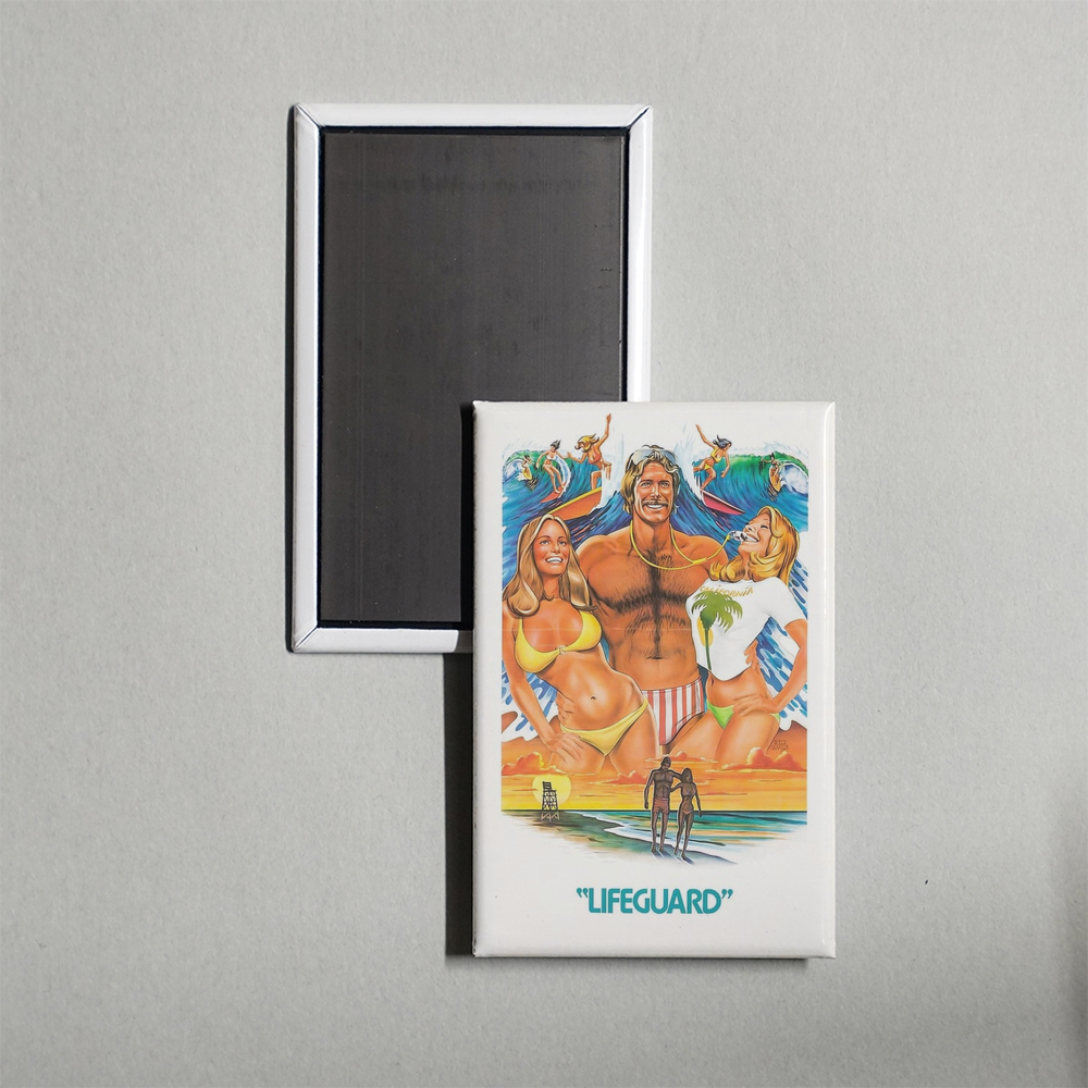 Lifeguard Mini Movie Fridge Magnet