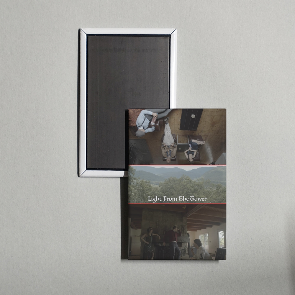 Light From the Tower Mini Movie Fridge Magnet