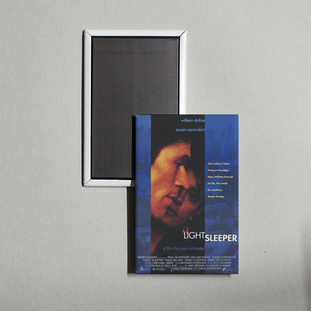 Light Sleeper Mini Movie Fridge Magnet