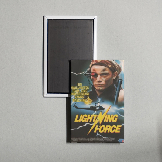 Lightning Force TV Show Fridge Magnet