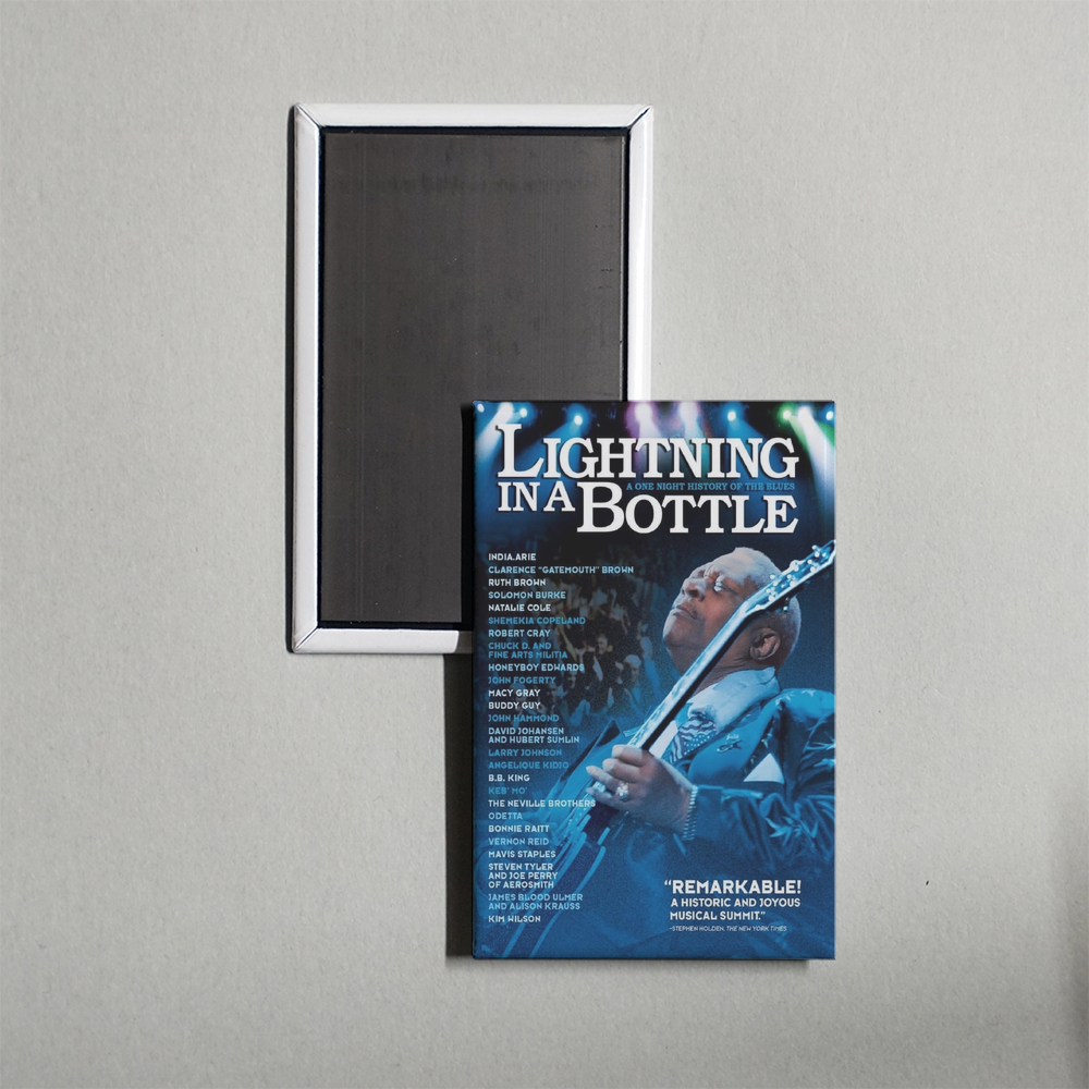 Lightning in a Bottle Mini Movie Fridge Magnet