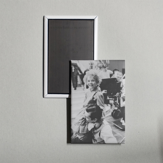 Lights! Camera! Annie! The Making of a Major Hollywood Musical Mini Movie Fridge Magnet