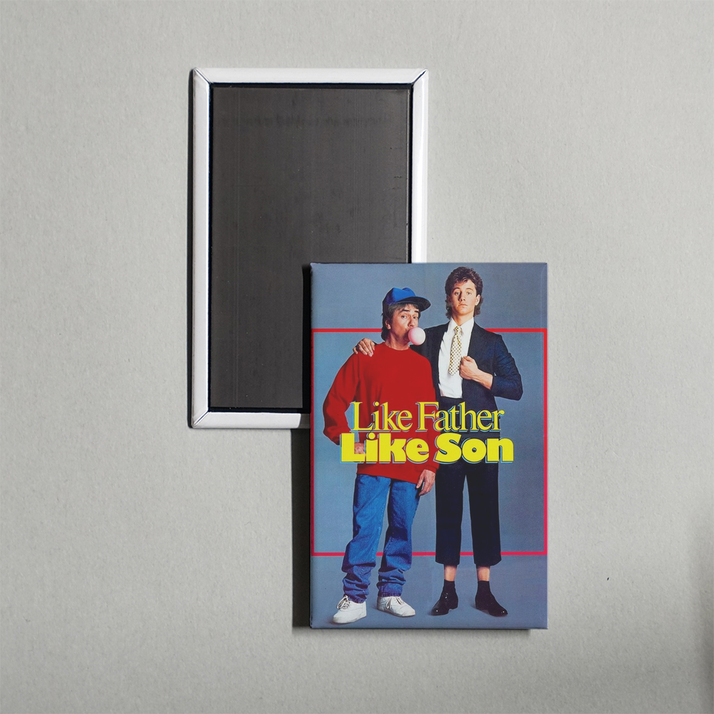 Like Father Like Son Mini Movie Fridge Magnet